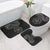Viking Pride of Yorkshire Bathroom Set Black Odin’s Ravens Nordic - Wonder Print Shop