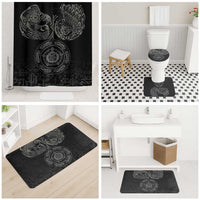 Viking Pride of Yorkshire Bathroom Set Black Odin’s Ravens Nordic - Wonder Print Shop