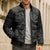 Viking Pride of Yorkshire Bomber Puffer Jacket Black Odin’s Ravens Nordic - Wonder Print Shop