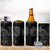 Viking Pride of Yorkshire 4 in 1 Can Cooler Tumbler Black Odin’s Ravens Nordic - Wonder Print Shop