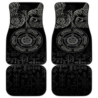 Viking Pride of Yorkshire Car Mats Black Odin’s Ravens Nordic - Wonder Print Shop