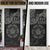 Viking Pride of Yorkshire Door Cover Black Odin’s Ravens Nordic - Wonder Print Shop