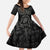 Viking Pride of Yorkshire Family Matching Mermaid Dress and Hawaiian Shirt Black Odin’s Ravens Nordic - Wonder Print Shop