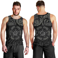 Viking Pride of Yorkshire Men Tank Top Black Odin’s Ravens Nordic - Wonder Print Shop