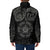 Viking Pride of Yorkshire Padded Jacket Black Odin’s Ravens Nordic - Wonder Print Shop