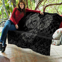 Viking Pride of Yorkshire Quilt Black Odin’s Ravens Nordic - Wonder Print Shop