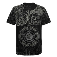 Viking Pride of Yorkshire Rugby Jersey Black Odin’s Ravens Nordic - Wonder Print Shop
