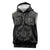 Viking Pride of Yorkshire Sleeveless Hoodie Black Odin’s Ravens Nordic - Wonder Print Shop