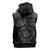 Viking Pride of Yorkshire Sleeveless Hoodie Black Odin’s Ravens Nordic - Wonder Print Shop
