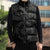 Viking Pride of Yorkshire Sleeveless Puffer Jacket Black Odin’s Ravens Nordic - Wonder Print Shop