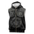 Viking Pride of Yorkshire Sleeveless Zip Hoodie Black Odin’s Ravens Nordic - Wonder Print Shop