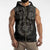 Viking Pride of Yorkshire Sleeveless Zip Hoodie Black Odin’s Ravens Nordic - Wonder Print Shop