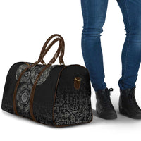 Viking Pride of Yorkshire Travel Bag Black Odin’s Ravens Nordic - Wonder Print Shop