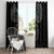 Viking Pride of Yorkshire Window Curtain Black Odin’s Ravens Nordic - Wonder Print Shop