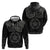Viking Pride of Yorkshire Zip Hoodie Black Odin’s Ravens Nordic - Wonder Print Shop
