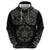 Viking Pride of Yorkshire Zip Hoodie Black Odin’s Ravens Nordic - Wonder Print Shop