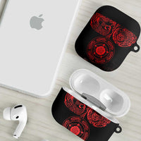 Viking Pride of Yorkshire AirPods Case Red Odin’s Ravens Nordic - Wonder Print Shop