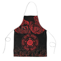 Viking Pride of Yorkshire Apron Red Odin’s Ravens Nordic - Wonder Print Shop