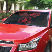 Viking Pride of Yorkshire Auto Sun Shade Red Odin’s Ravens Nordic - Wonder Print Shop