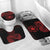 Viking Pride of Yorkshire Bathroom Set Red Odin’s Ravens Nordic - Wonder Print Shop