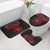 Viking Pride of Yorkshire Bathroom Set Red Odin’s Ravens Nordic - Wonder Print Shop