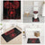 Viking Pride of Yorkshire Bathroom Set Red Odin’s Ravens Nordic - Wonder Print Shop