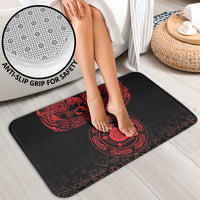 Viking Pride of Yorkshire Bathroom Set Red Odin’s Ravens Nordic - Wonder Print Shop