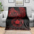 Viking Pride of Yorkshire Blanket Red Odin’s Ravens Nordic - Wonder Print Shop