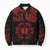 Viking Pride of Yorkshire Bomber Puffer Jacket Red Odin’s Ravens Nordic - Wonder Print Shop