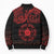 Viking Pride of Yorkshire Bomber Puffer Jacket Red Odin’s Ravens Nordic - Wonder Print Shop