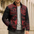 Viking Pride of Yorkshire Bomber Puffer Jacket Red Odin’s Ravens Nordic - Wonder Print Shop