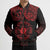 Viking Pride of Yorkshire Bomber Puffer Jacket Red Odin’s Ravens Nordic - Wonder Print Shop