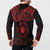 Viking Pride of Yorkshire Button Sweatshirt Red Odin’s Ravens Nordic - Wonder Print Shop