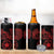 Viking Pride of Yorkshire 4 in 1 Can Cooler Tumbler Red Odin’s Ravens Nordic - Wonder Print Shop