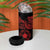 Viking Pride of Yorkshire 4 in 1 Can Cooler Tumbler Red Odin’s Ravens Nordic - Wonder Print Shop