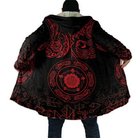 Viking Pride of Yorkshire Cloak Red Odin’s Ravens Nordic - Wonder Print Shop