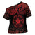 Viking Pride of Yorkshire Cross Shoulder Shirt Red Odin’s Ravens Nordic - Wonder Print Shop