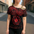 Viking Pride of Yorkshire Cross Shoulder Shirt Red Odin’s Ravens Nordic - Wonder Print Shop