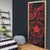 Viking Pride of Yorkshire Door Cover Red Odin’s Ravens Nordic - Wonder Print Shop