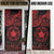 Viking Pride of Yorkshire Door Cover Red Odin’s Ravens Nordic - Wonder Print Shop