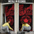 Viking Pride of Yorkshire Door Cover Red Odin’s Ravens Nordic - Wonder Print Shop