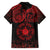 Viking Pride of Yorkshire Family Matching Long Sleeve Bodycon Dress and Hawaiian Shirt Red Odin’s Ravens Nordic - Wonder Print Shop