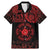 Viking Pride of Yorkshire Family Matching Mermaid Dress and Hawaiian Shirt Red Odin’s Ravens Nordic - Wonder Print Shop