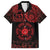 Viking Pride of Yorkshire Family Matching Off Shoulder Maxi Dress and Hawaiian Shirt Red Odin’s Ravens Nordic - Wonder Print Shop