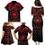 Viking Pride of Yorkshire Family Matching Puletasi and Hawaiian Shirt Red Odin’s Ravens Nordic - Wonder Print Shop