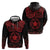 Viking Pride of Yorkshire Hoodie Red Odin’s Ravens Nordic - Wonder Print Shop
