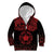 Viking Pride of Yorkshire Kid Hoodie Red Odin’s Ravens Nordic - Wonder Print Shop