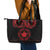Viking Pride of Yorkshire Leather Tote Bag Red Odin’s Ravens Nordic - Wonder Print Shop