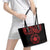 Viking Pride of Yorkshire Leather Tote Bag Red Odin’s Ravens Nordic - Wonder Print Shop