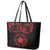 Viking Pride of Yorkshire Leather Tote Bag Red Odin’s Ravens Nordic - Wonder Print Shop